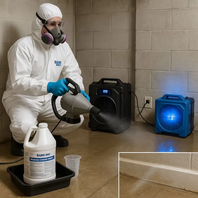 Sanitization and Odor Removal process in Monroe County, FL
